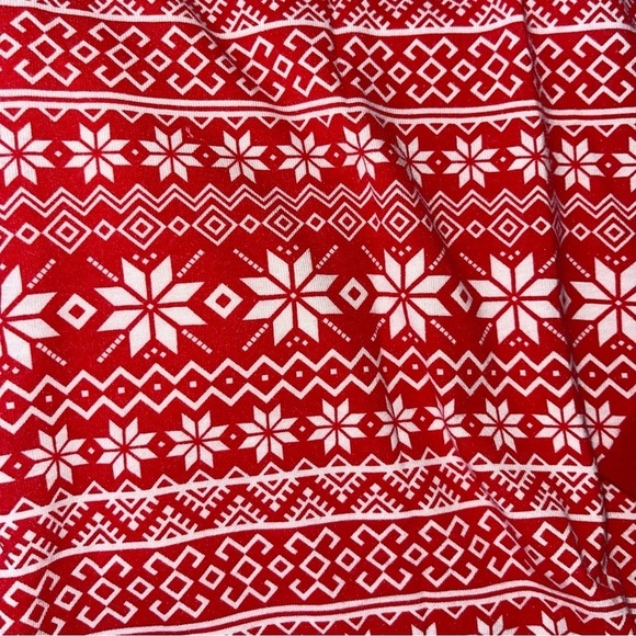 Sleepy time PJs winter snowflake large - Picture 3 of 5
